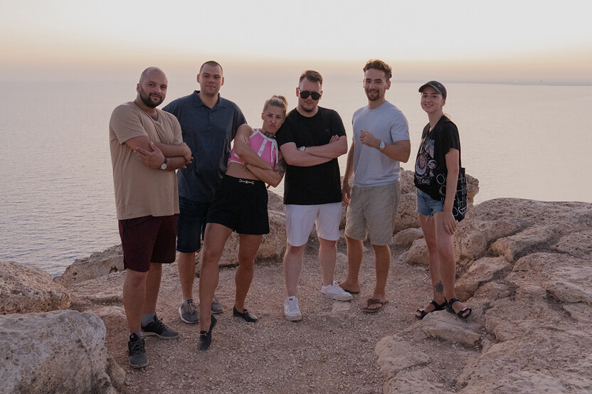 Handwerksmagnet Team beim Retreat